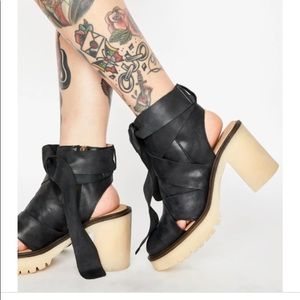New Free People Blake Platform shoes 38 or 40